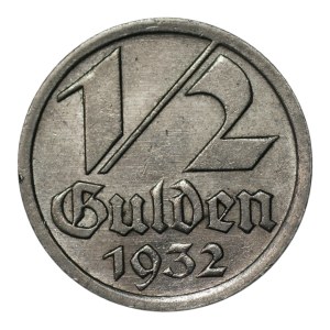 Slobodné mesto Gdaňsk – 1/2 guldena, 1932