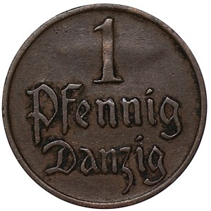 Free City of Gdańsk, 1 fenig, 1926