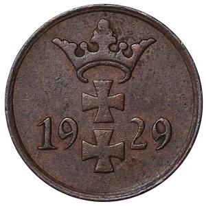 Ville libre de Gdańsk - 1 fenig 1929
