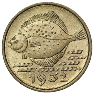 Ville libre de Gdańsk, 5 pfennigs, 1932