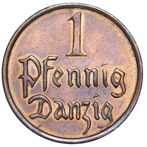 Freistadt Danzig, 1 Fenig 1937
