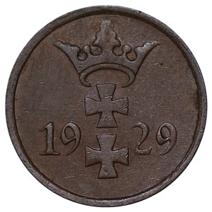 Free City of Gdańsk, 1 fenig, 1929