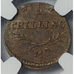 Wolne Miasto Gdańsk, szeląg 1812 M, Gdańsk, NGC UNC details