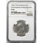 NIEMCY, Schwarzburg-Sondershausen, 2 marki 1905, Berlin, NGC PF60