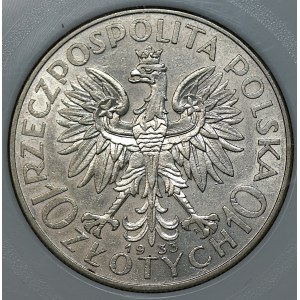 10 Złoty 1933, Polonia, PCG MS 67