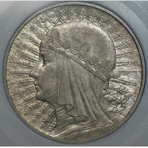 10 zlotych, 1932, Polonia, GCN MS 68