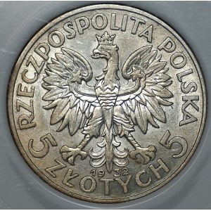 5 zlotych, 1932, Polonia, GCN MS 68