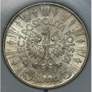 5 zlotych, 1935, Józef Piłsudski, GCN MS 68
