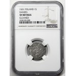 Sigismund I the Old, Szeląg, 1531, Gdańsk, NGC XF details