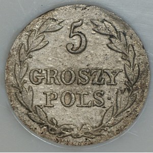 5 groszy 1827, PCG MS 68