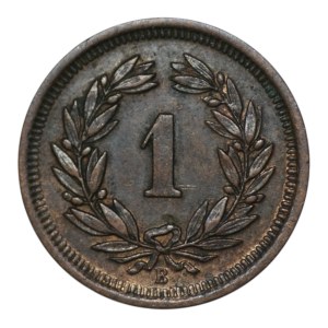 Suisse, 1 rappen, 1913