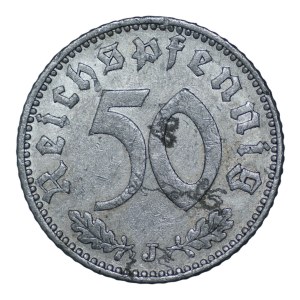 Germany, Third Reich, 50 pfennigs, 1940 J
