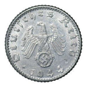 Niemcy, III Rzesza, 50 fenigów 1944 D