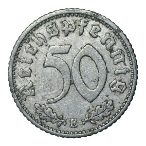 Germany, Third Reich, 50 pfennigs, 1940 E