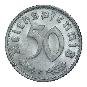 Germany, Third Reich, 50 pfennigs, 1943 G