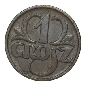 Deuxième République polonaise, 1 grosz, 1937