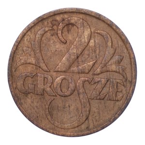 Second Polish Republic, 2 grosze, 1928