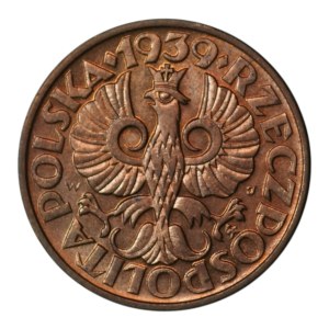 Second Polish Republic, 2 grosze, 1939