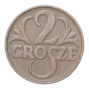 Deuxième République polonaise, 2 groszy, 1934