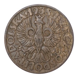 Second Polish Republic, 5 groszy, 1938