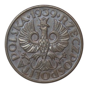 Second Polish Republic, 2 grosze, 1939