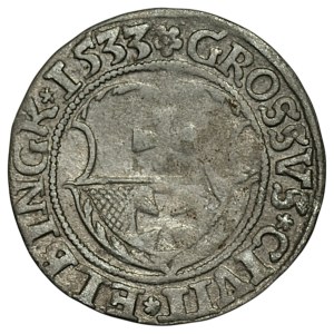 Sigismund I the Old, grosz, 1533, Elbląg