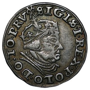 Zygmunt I Stary, Trojak 1540, Gdańsk