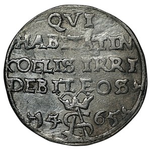 Sigismund II Augustus, Trojak 1565, Tykocin — The Mocking One