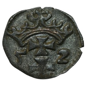 Zygmunt II August, Denar 1552, Gdańsk