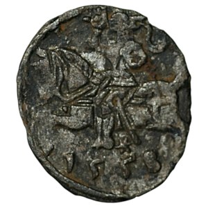 Sigismondo II Augusto, denaro del 1558, Vilnius