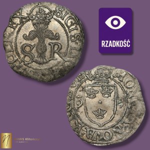 Sigismund III Vasa, 1/2 öre, 1597, Stockholm