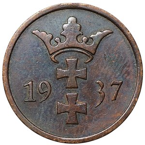Free City of Gdańsk, 2 fenigs, 1937
