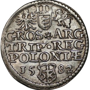 Stefan Batory, Trojak 1582, Olkusz