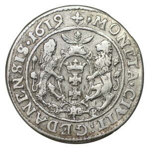 Sigismund III. Wasa, Ort 1619, Danzig – PRZEBITKA aus dem Jahr 1618