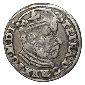 Stefan Batory, Trojak 1586, Olkusz