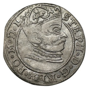 Stefan Batory, Grosz 1581, Riga