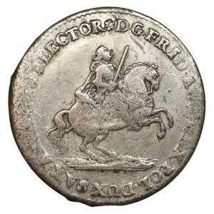 August III of Saxony, 1742 vicarage two-grosz coin