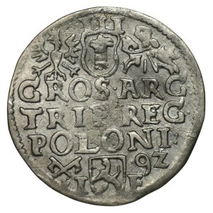 Sigismund III. Wasa, Trojak 1592, Posen