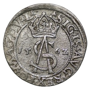 Zygmunt II August, Trojak 1562, Wilno
