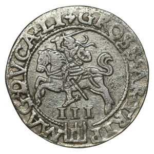 Zygmunt II August, Trojak 1562, Wilno