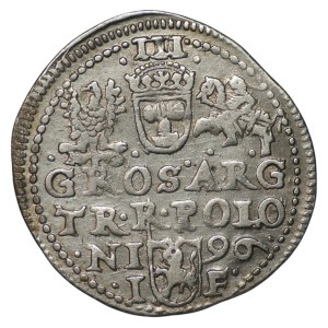 Zygmunt III Waza, Trojak 1596, Olkusz