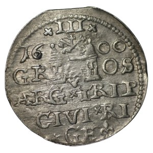 Sigismund III Vasa, Trojak 1600, Riga
