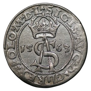 Sigismund II Augustus, Trojak 1563, Vilnius - L/LI