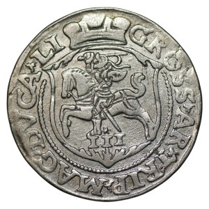 Sigismund II Augustus, Trojak 1563, Vilnius - L/LI