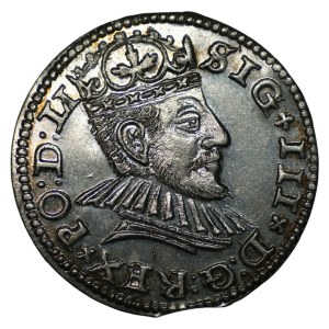 Sigismund III. Wasa, Trojak 1590, Riga – AUSGEZEICHNET
