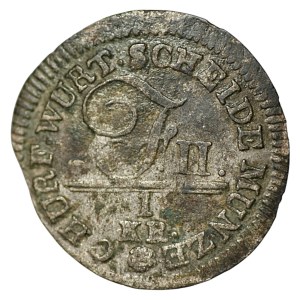 Germany, Württemberg, 1 kreuzer, 1804