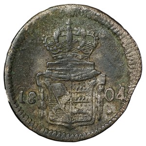 Germany, Württemberg, 1 kreuzer, 1804