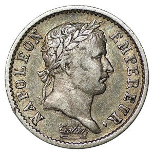 France, Napoleon I, 1/4 franc, 1807