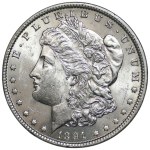 USA, $1, 1891, Philadelphia, Morgan Dollar