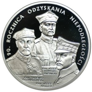 20 zlotych, 2008, 90th Anniversary of the Restoration of Independence
